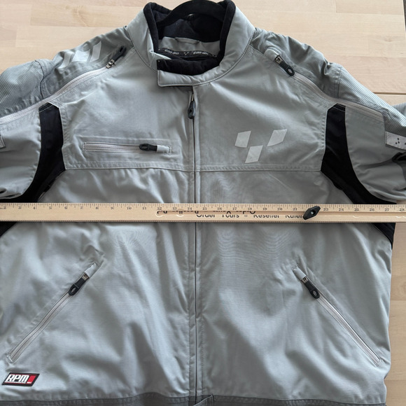 Can-Am Spyder BRP Jacket Mens XXL Gray Cruise Coat Riding Motorcycle Biker RPM - Picture 12 of 14